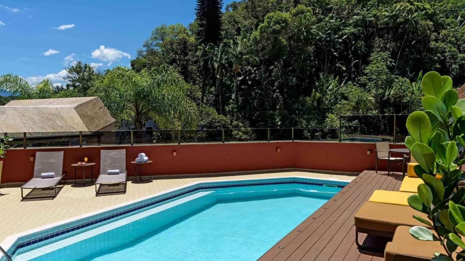 Apart Hotel Moderno Em Joinville Exterior foto